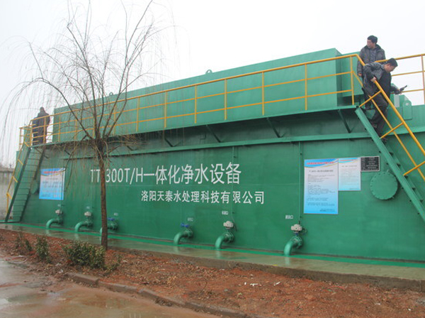 承接自來水廠一體化凈水設(shè)備項目